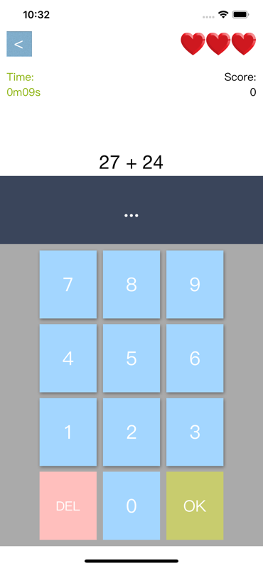 Mathtermind screenshot 1